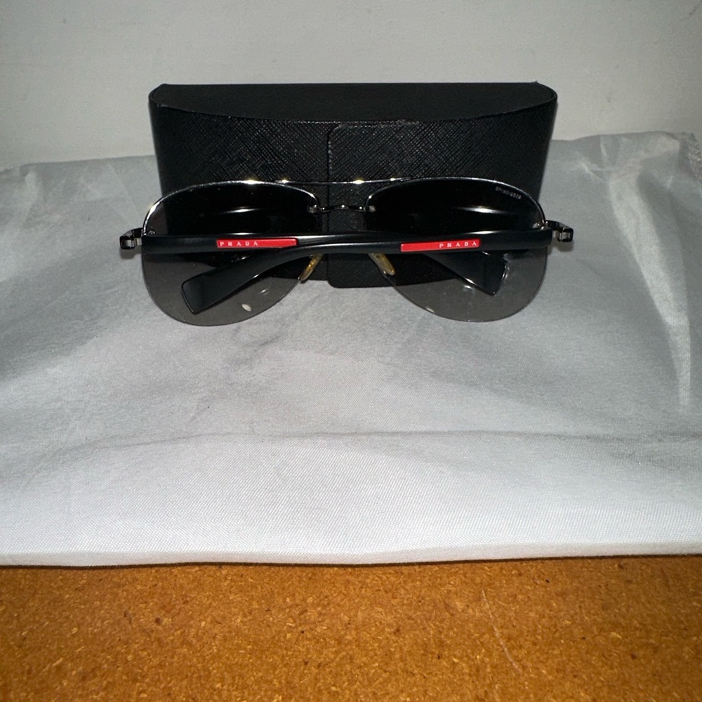 Prada shades never worn  with case…